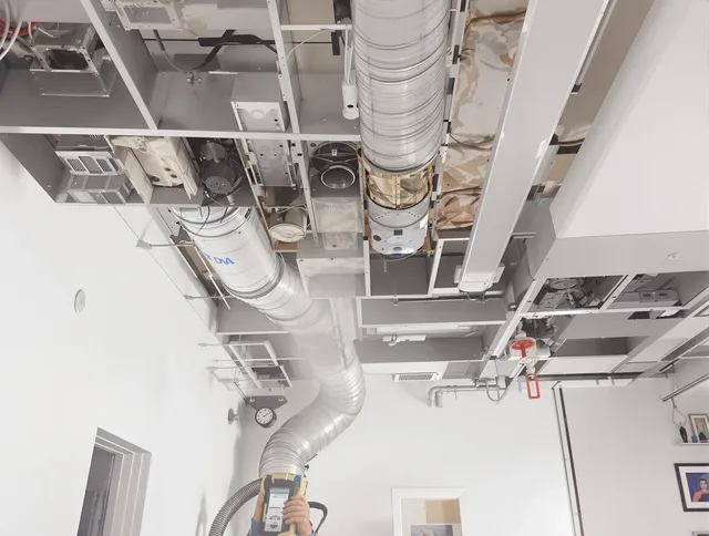 Professional air duct cleaning service by Valley Falls Air Duct Cleaning in Valley Falls