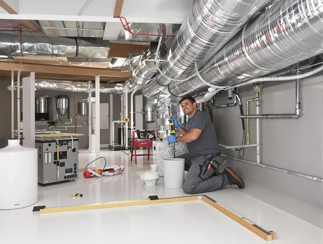 Professional duct sealing service by Valley Falls Air Duct Cleaning in Valley Falls