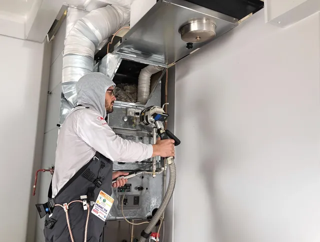 Expert furnace duct cleaning by Valley Falls Air Duct Cleaning in Valley Falls